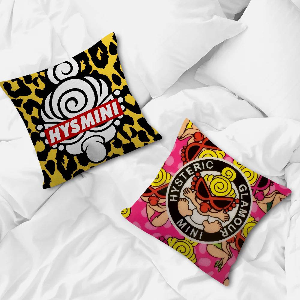 Japan Anime Pillow Cover Design Cushion Cover Decor Holiday Decorati Fashion Hysteric Mini Logo