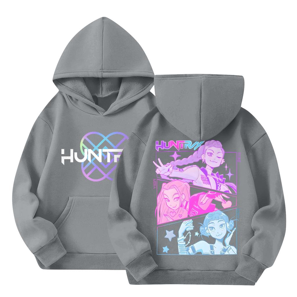 Women's Hooded Gradient Printed Long Sleeved Sweatshirt Loose Women's Sweatshirt  Sweatshirt