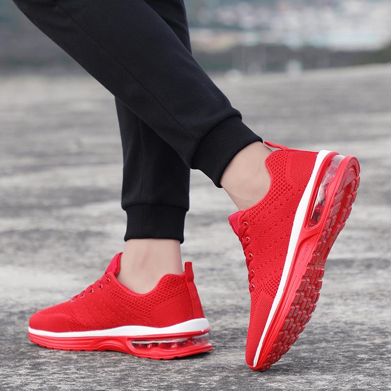 Fashion Men Women Running Shoes Couple Mesh Breathable Sneakers Sports Shoes Outdoor Casual Shoes