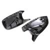 1 Pair M Style Side Mirror Cover Cap Fit For BMW X1 E84 X3 F25 Pre-LCI 2010-2013 Glossy Black