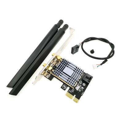 N1202 AR5B22 2,4 GHz/5 GHz-Band 300 M + 300 M Wireless PCI-E Wi-Fi-kompatible 4.0 WIFI-Karte Desktop-PCIe-Adapter