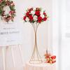 Stylish Iron Flower Stand: Perfect for Wedding, Hotel, Restaurant, and Room Decor.
