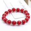 Summer Chic Rhinestone & Pearl Bracelet: Exquisite Chinese Style Crystal Glass Accessories for Women