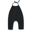European & American Style Sleeveless Black Romper for Kids