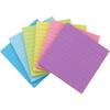 Early Buy Lined Sticky Notes with Lines 4x4 Self-Stick Notes 6 Candy Color 6 Pads, 60 Sheets/Pad