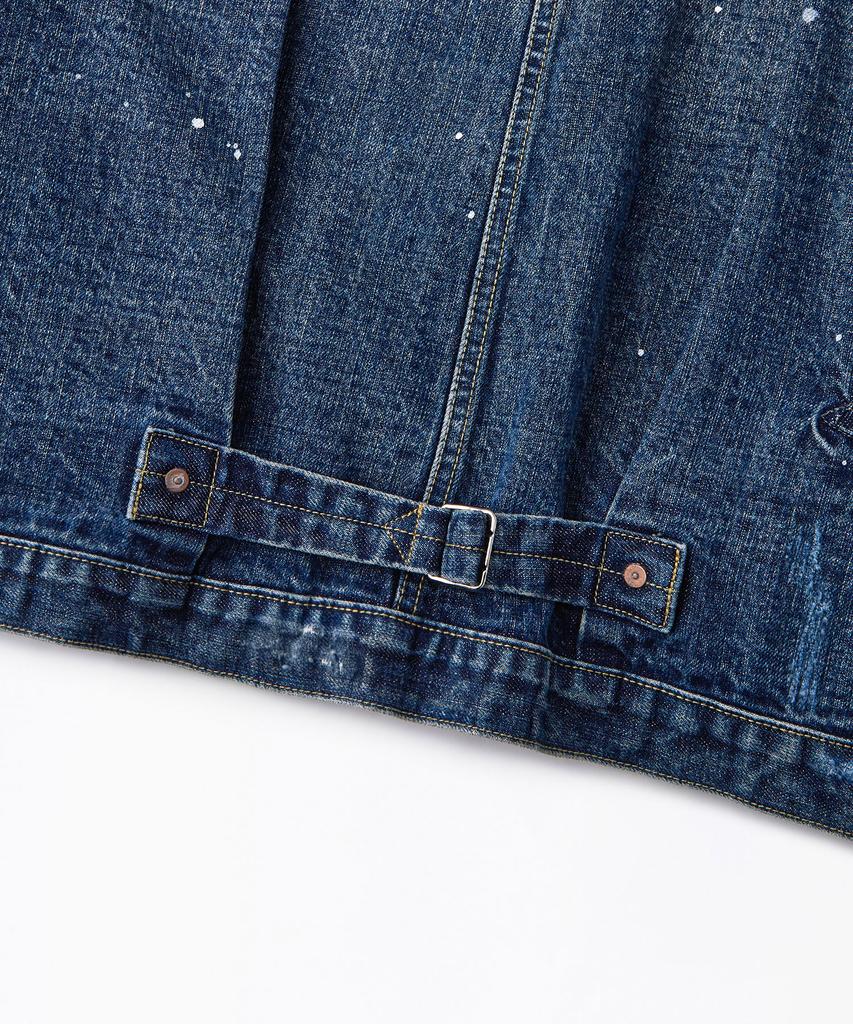 OUTSTANDING W.W. Ii Selvedge Denim 1St Jacket_Repair Blue