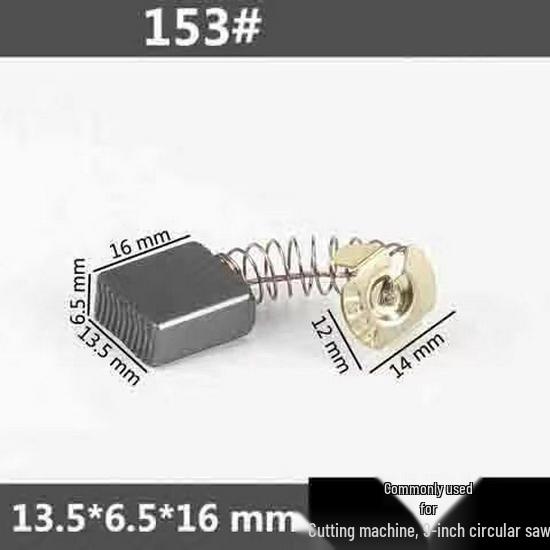 Universal Carbon Brushes for Power Tools: Drills, Angle Grinders, Cutting & Sawing Machines