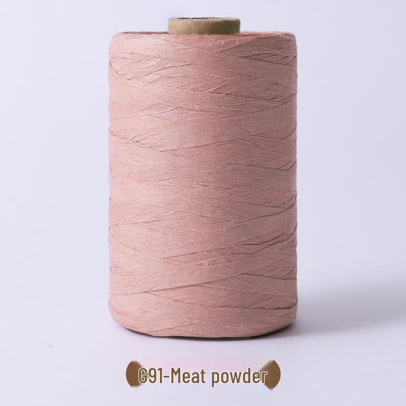 Cotton Raffia Yarn for Crocheting and Knitting Summer Hats and Bags