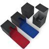 Card Deck Box 4 pack ,Card Storage Box holds 100+ Single Sleeved Cards, PU Leather Magnetic Closure for Magic cards TCG card