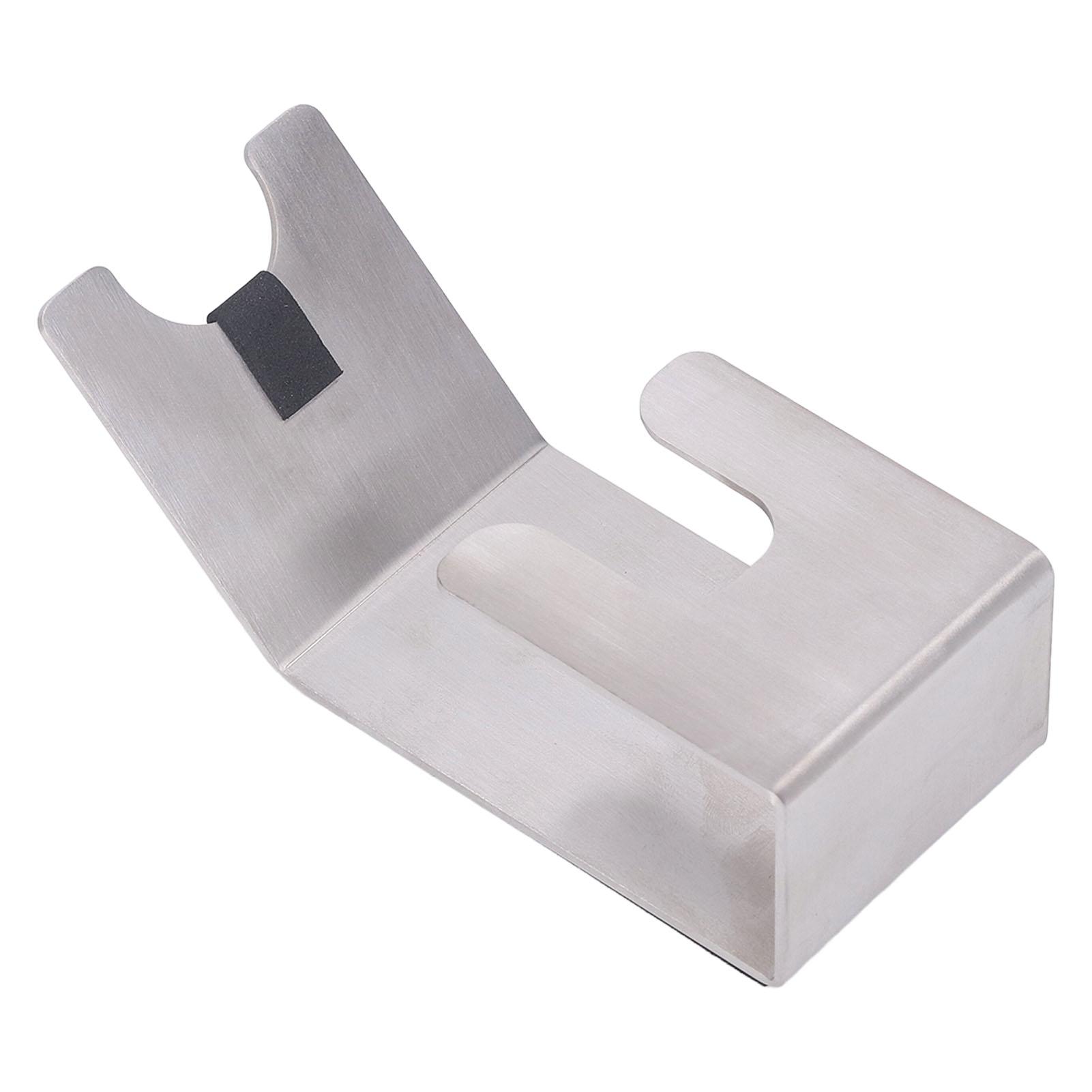 

Stainless Steel Coffee Portafilter Stand Bottomless Single Double Spout Coffee Portafilters Holder Support Rack Silver