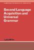 The Second Language Acquisition and Universal Grammar Book