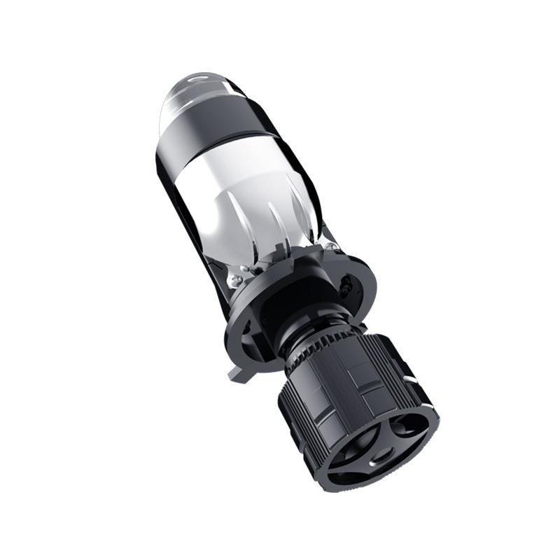 

M01X Бифокальная линза A82 Бифокальная линза H4 Автомобильная светодиодная фара Матричный конденсатор Рыбий глаз Лампа Модификация белый