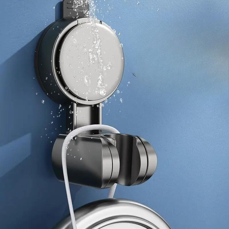 Nové jedinečné horizontální nastavení Přísavka Ruční držák sprchové hlavice Velké podpěry sprchové hlavice Přemístitelné Nástěnné
