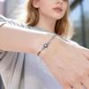 Damen Türkei Böser Blick Armband Edelstahl Silber Farbe Kette Mode Blaues Auge Amulett Schmuck