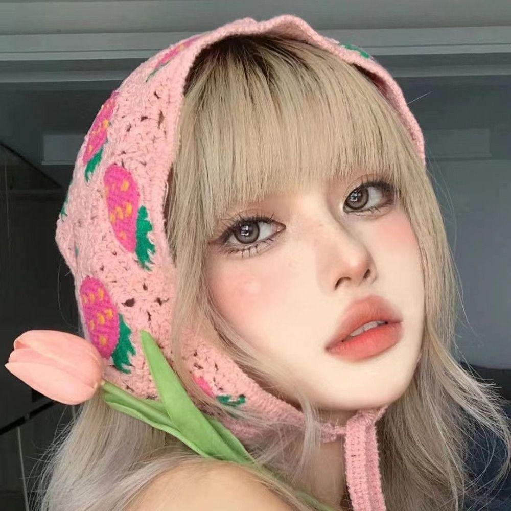 Buy Cute Headwrap Knitted Crochet Headband For Women Headwear Hair