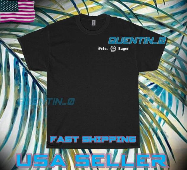 NEW Shirt PREMIUM PETER LUGER LOGO T-Shirt FUNNY UNISEX SIZE S TO 5XL S