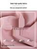 Women's Pink Ice Silk Wide-Leg Pants: Summer Thin High Waist, Straight-Leg Casual Style for Spring and Autumn