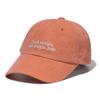 Think Washed Curve Cap - Peach