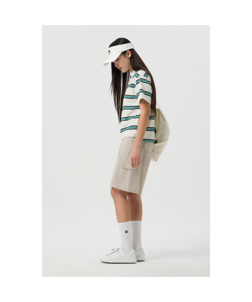 Goldeunbeeo (Women) Bermuda Cargo Shorts_G5Pam25325Bex
