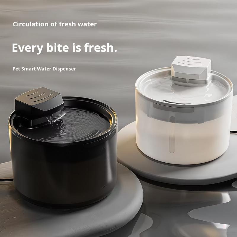 2.3L Automatic Pet Water Fountain USB Powered Ultra Silent Circulating Cat Dog Drinking Dispenser