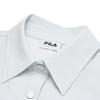 FILA Emerald Classic Fashion Versatile Casual Simple Comfortable Short Sleeve Shirt Women shirts Earth-Gray F11W524403F-GY