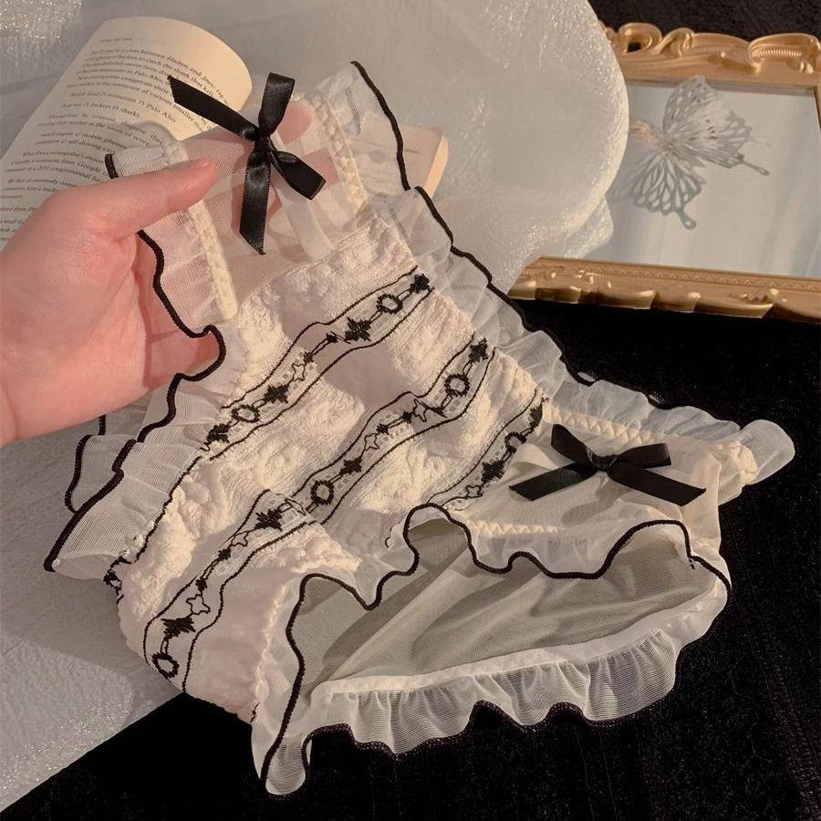 

Girl Sweet Lady Sexy Lace Breathable Little Fairy Underwear Female M