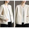 Sports Casual Baseball Jacket Loose Fit Outerwear for Women