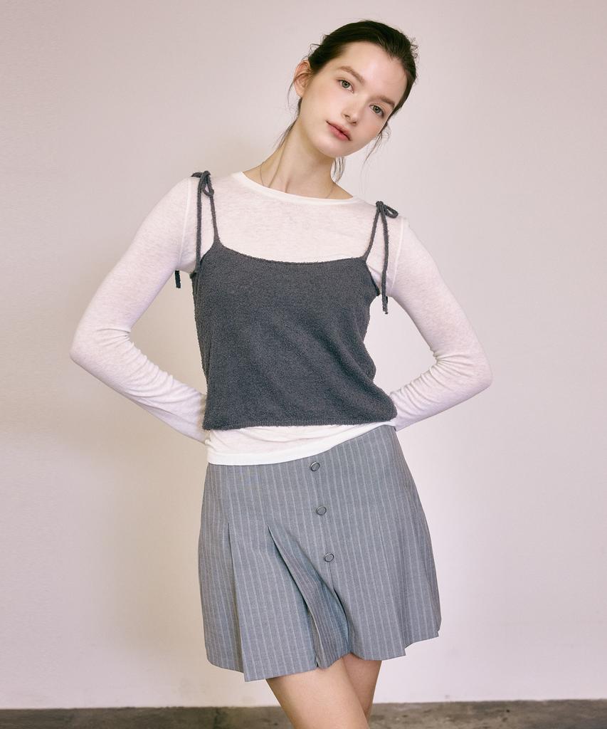 Povere Nox Skirt_Gray