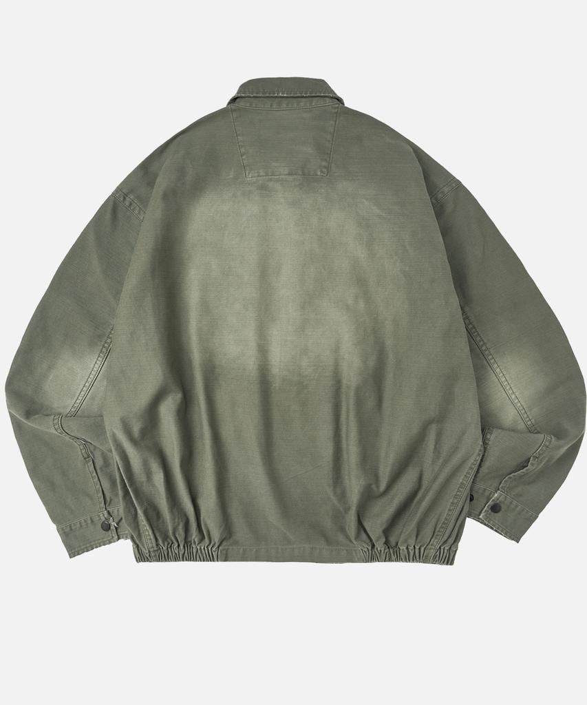 Midupdate Vintage Washed Jacket_Khaki