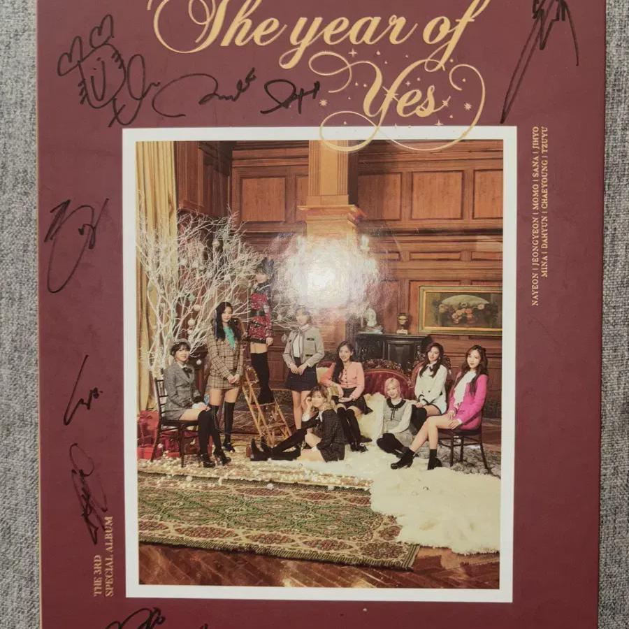 

Twice The Year Of Yes Sign Album Photocard X