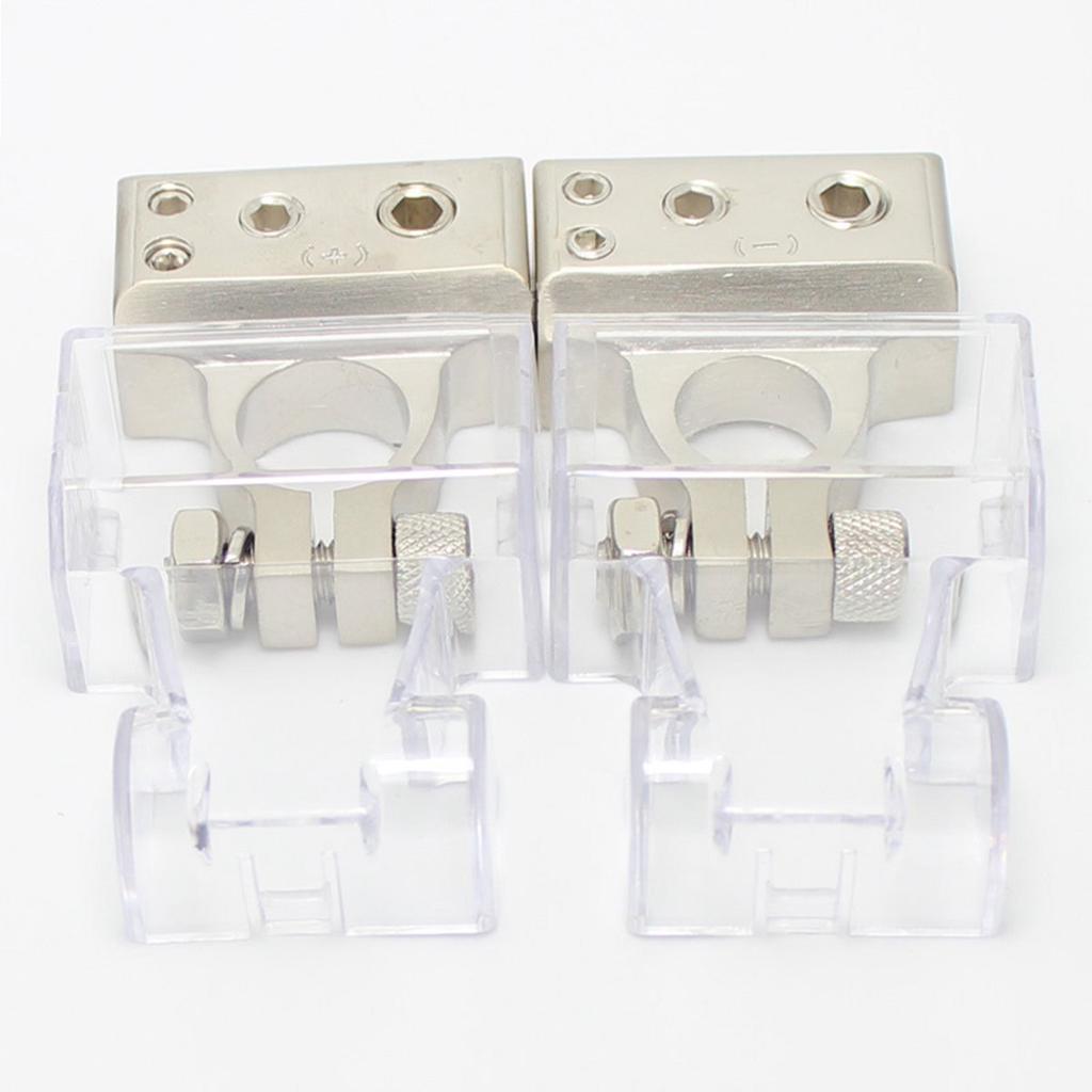 Buy KROAK 1 Pair Post Clear Plastic Cover 2 4 8 Car Battery Head Clip