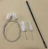 Kleines Blasinstrumenten-Reinigungsbürsten-Set - Enthält Mundstück- & Saitenbürsten (3 Stück)