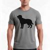 Black Lab Tshirt Summer Casual Cotton Tee Oversized Streetwear Tops Vintage Graphic Print Loose Fit Short Sleeve