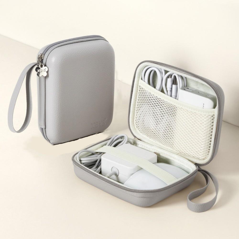 Shockproof EVA Digital Storage Bag Portable Data Cable Organizer Bag  Earphone Accessories