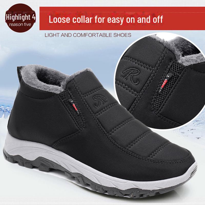 

Зимние унисекс-сапоги Old Beijing из хлопка с теплой бархатной подкладкой для взрослых 2024 года 43