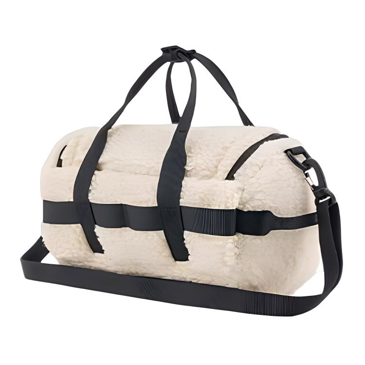 The North Face 6L Fashion Versatile Portable Handheld Crossbody Shoulder Bag Outdoor Bag Imitation Lamb Fleece Gravel Sand Women Bags NF0A8B26-3X4