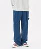 Indigo Washed Carpenter Sweatpants - D/Blue