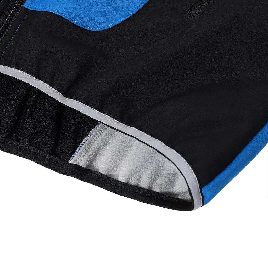 Men Cycle Jacket Waterproof Windproof Thermal Fleece Bike Jersey MTB Bicycle Riding Running Autumn Winter Jacket Coat