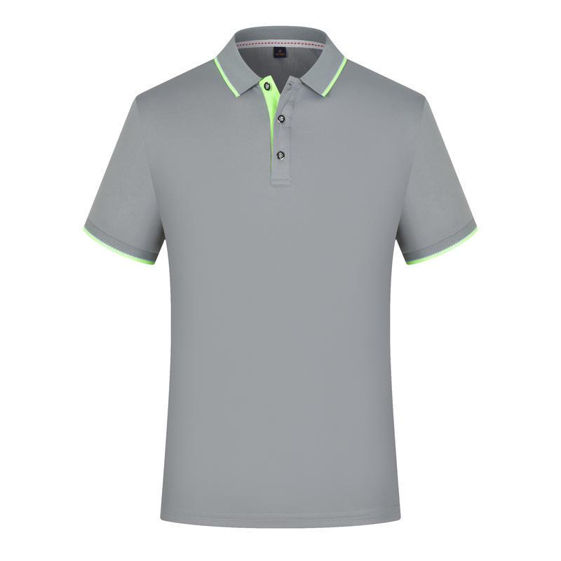 Quick-Dry Ice Silk Custom Corporate Polo Shirt with Logo for Team Activities