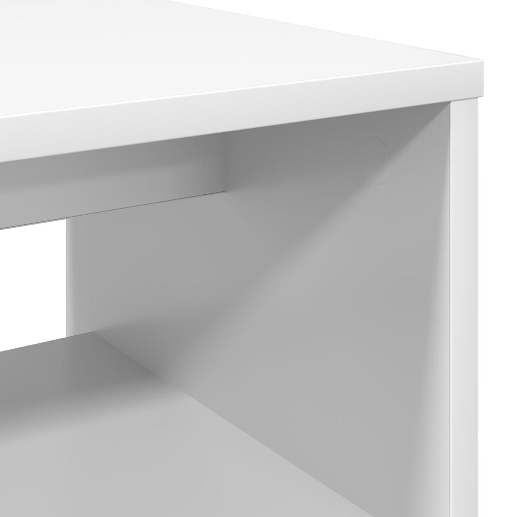 TV Stand 80 x 35 x 40 cm White Particleboard