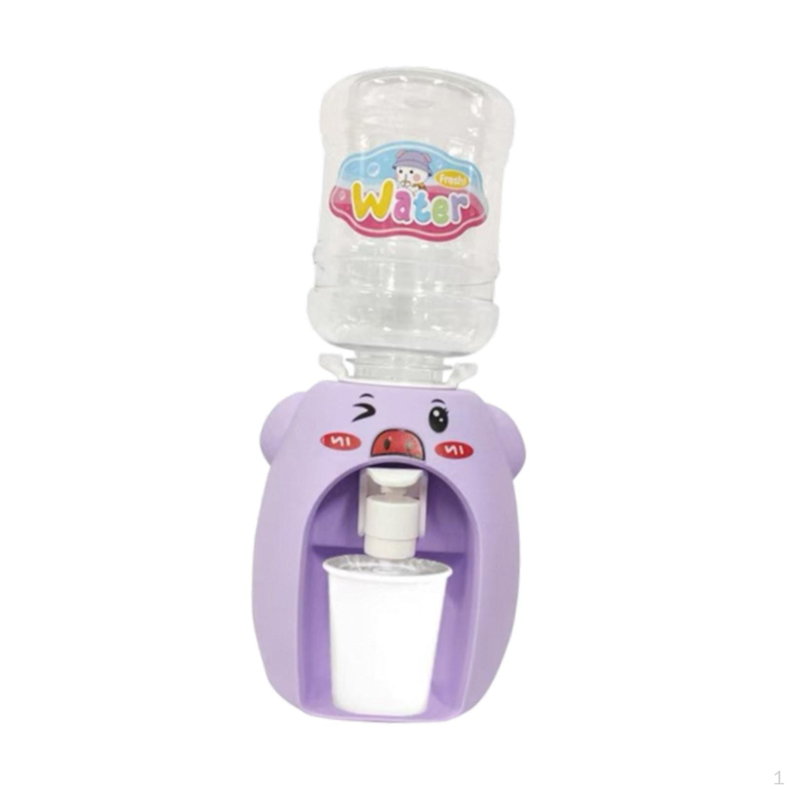 

Мини-диспенсер для воды, машина для животных, кукольный домик, игрушка, миниатюрный мультяшный подарок фиолетовый