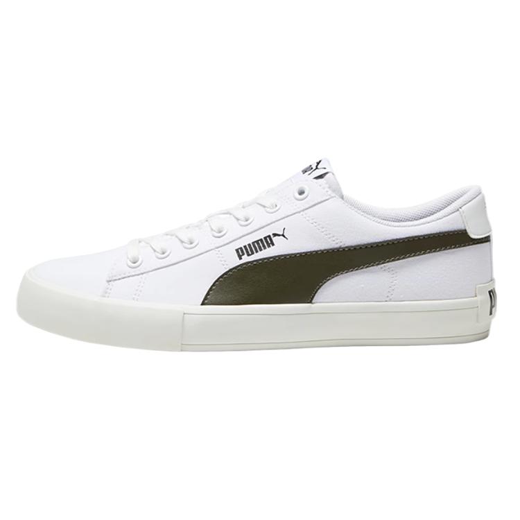 New PUMA Bari Casual Low Top Skateboard Shoes Unisex White Gray 389383-06