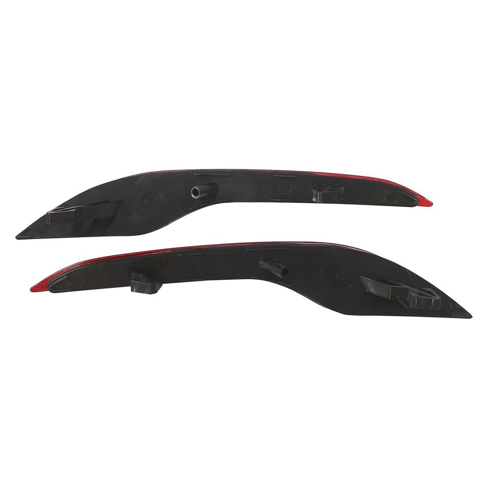 Set Of 2 Left & Right Rear Bumper Reflector Red For Chevrolet Malibu 2019 - 2021