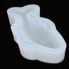 Waffle Mold Silicone Fish Silicone Mold Reusable White Silicone Koi Fish Mold Fish 3.7 x 16cm Soap Making Mold Ice Cream Making