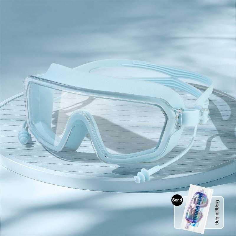 Adult Swimming Glasses, Gradient Color Lenses, Anti-Fog, Large Frame Design, Swimming Glasses For Adults, Teens, Men And Women