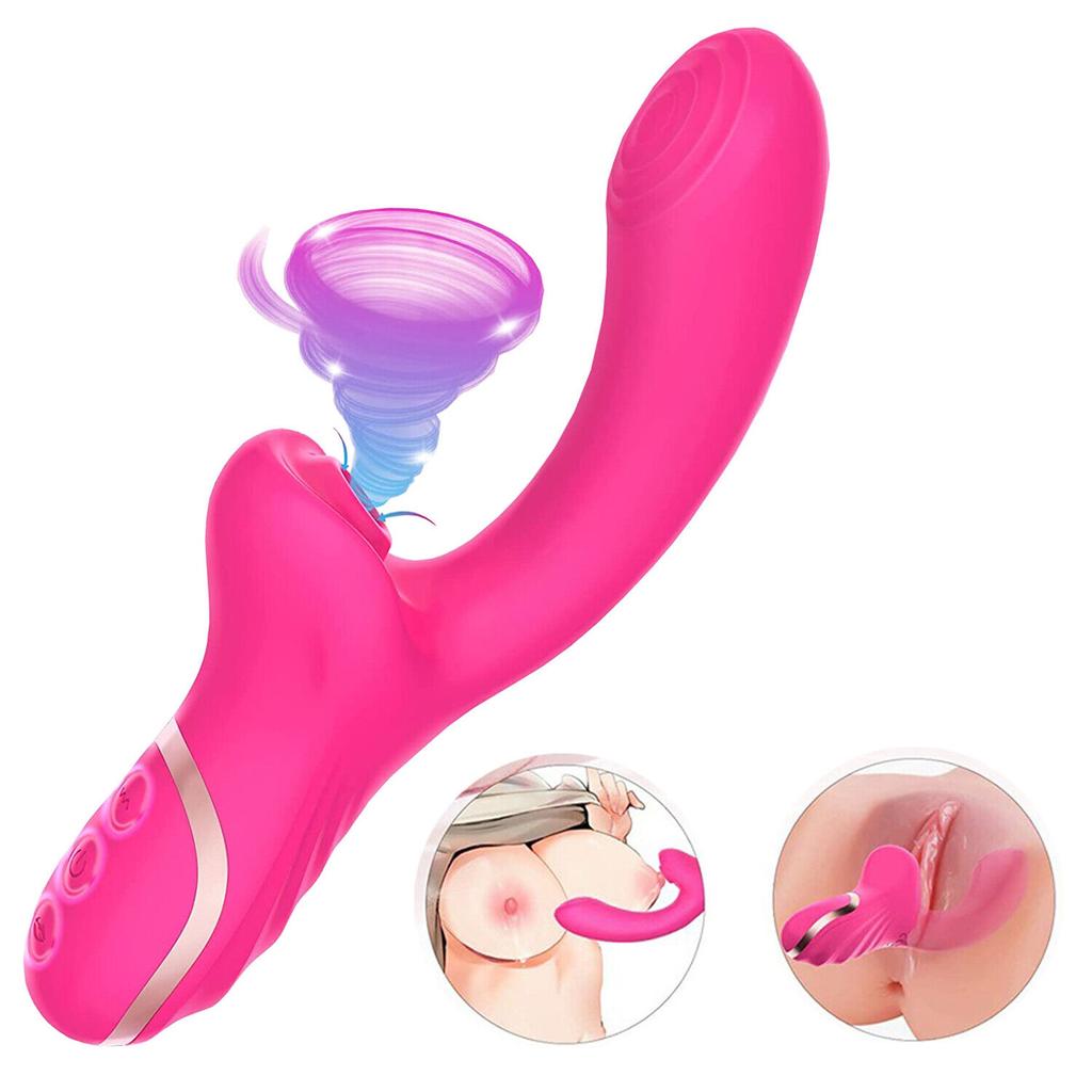 Sucktion Vibrator G-Spot Dildo Rabbit Women Adult Sex Toys Massager