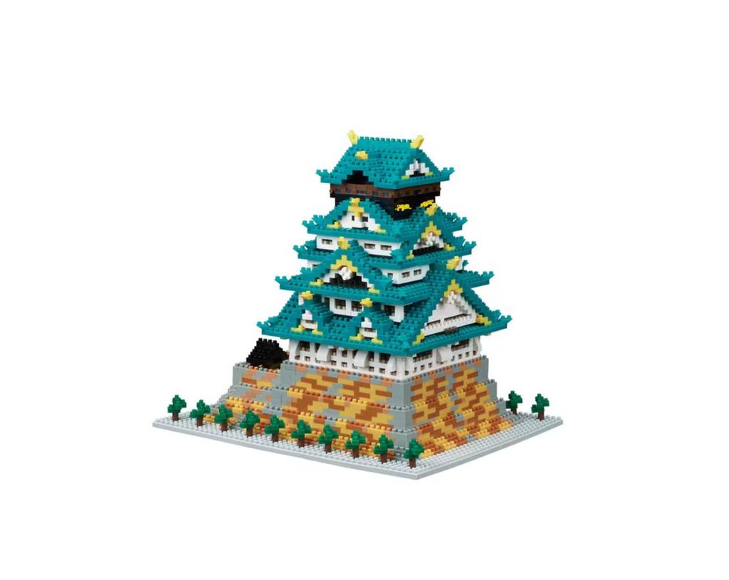 Kawada NB-049 Nanoblock Osaka Castle DELUXE EDITION Japan NEW