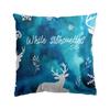Christmas Pillowcase  Elements Living Room Sofa  Cushion Cover Holiday Decoration