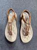 Women's Plus Size Elastic Band Soft Sole Flip-Flops - European & American Summer Sandals for Beach
