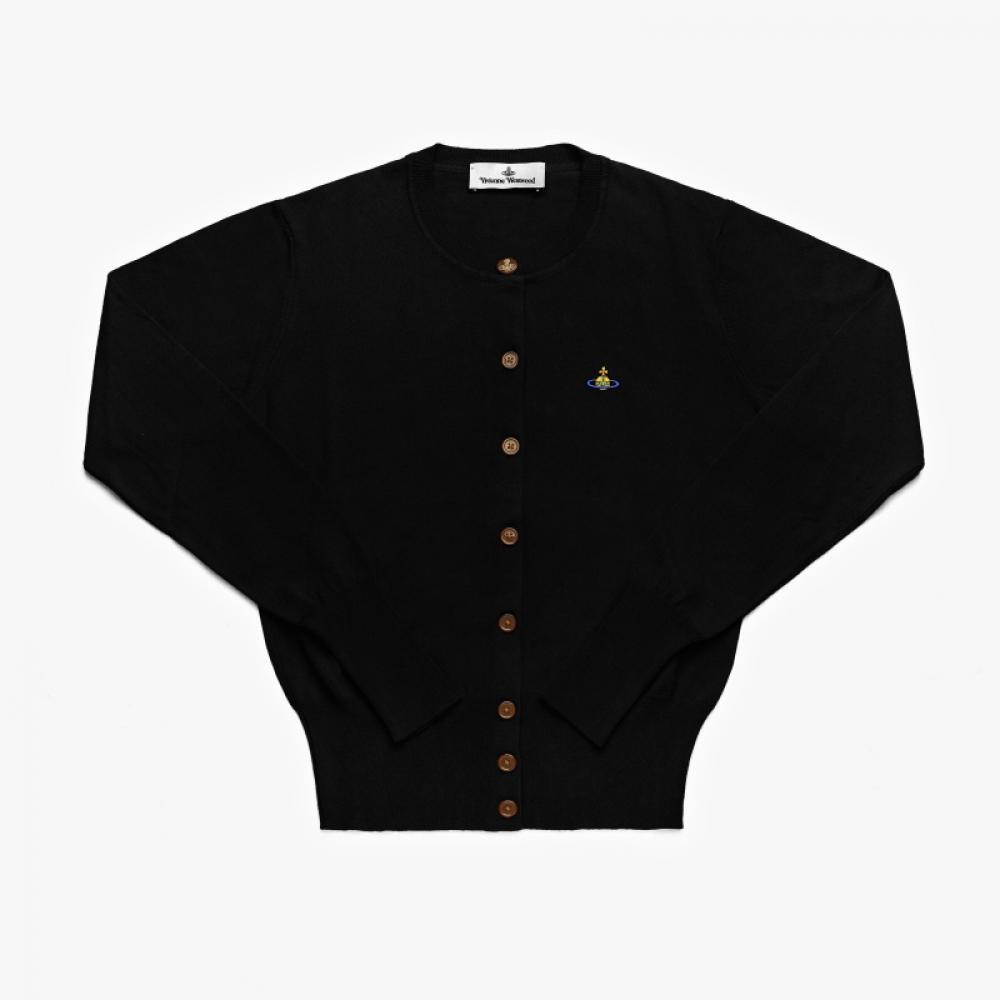 Vivienne WeStwood 1803002p Y001v N401 Bea Broderie Logo Orb Cașmir Cardigan Femei
